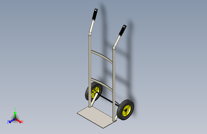 A0001205-80kgf 载货手推车