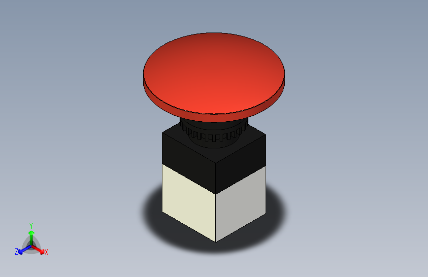 B2001632-60毫米蘑菇头按钮