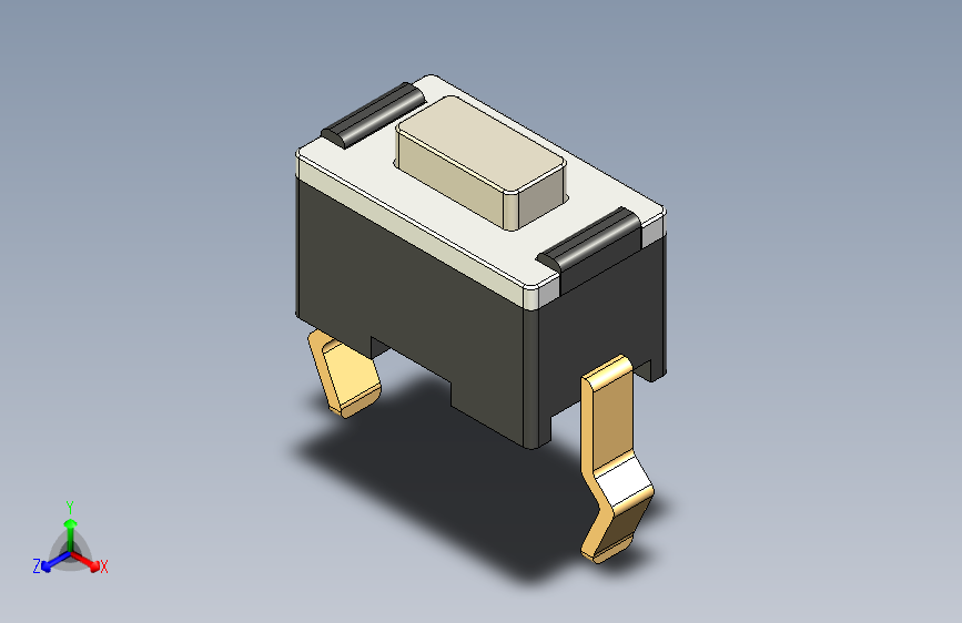 B3001264-按钮 2 引脚 DIP