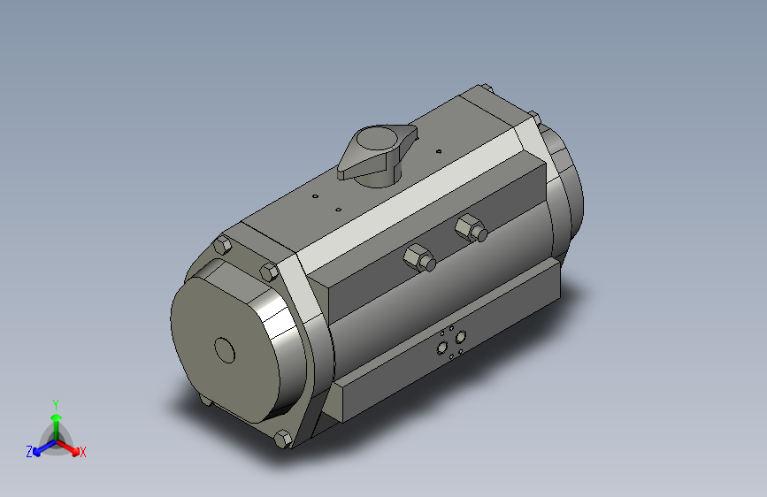 B2001481-布雷 S92-160 双作用执行器
