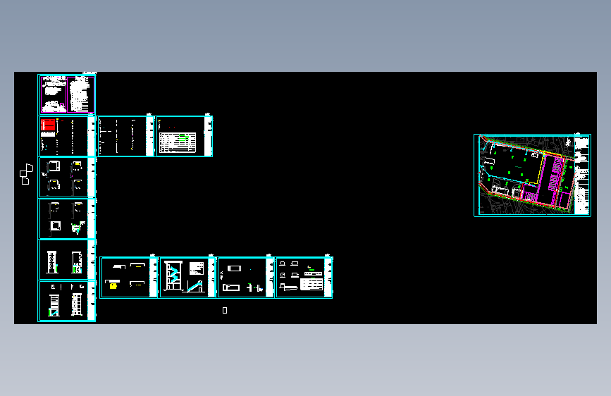 消防训练塔工程施工图GC
