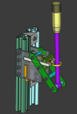 SIM手刹使用测力传感器作为张力传感器