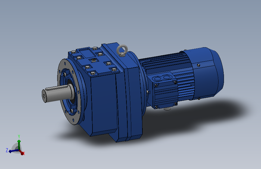 RF..Y..斜齿轮减速电机[RF107-29.14╱B132M-4╱M5╱R╱F350]