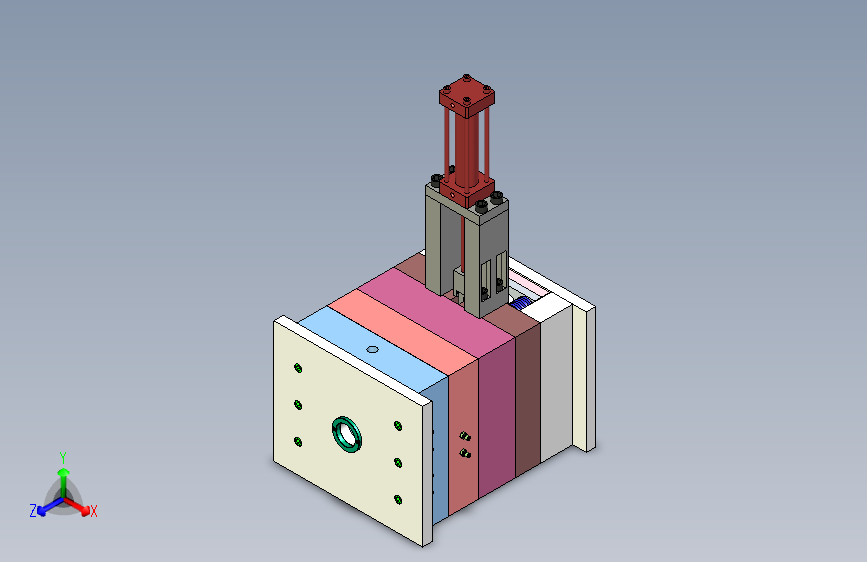 弧形手柄花洒淋浴头注塑模具设计-含模流