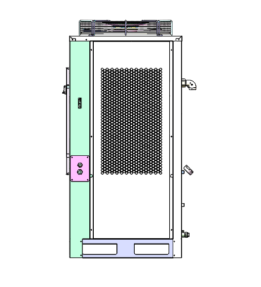 冷水机(风冷式)外形图