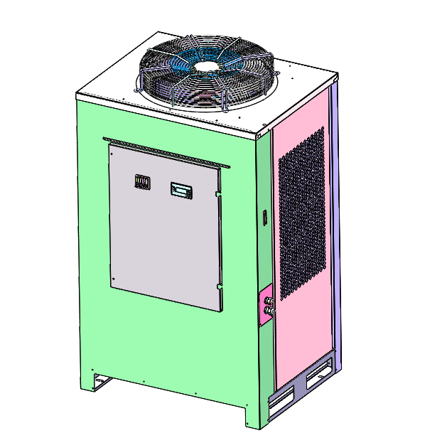 冷水机(风冷式)外形图