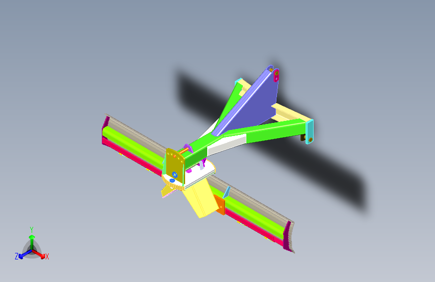 拖拉机三点悬挂式铲具
