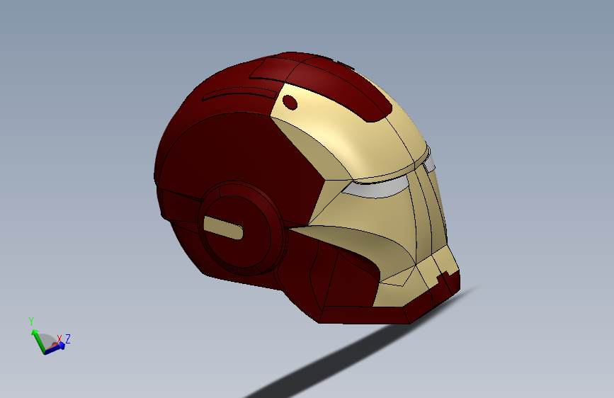 钢铁侠面罩面具