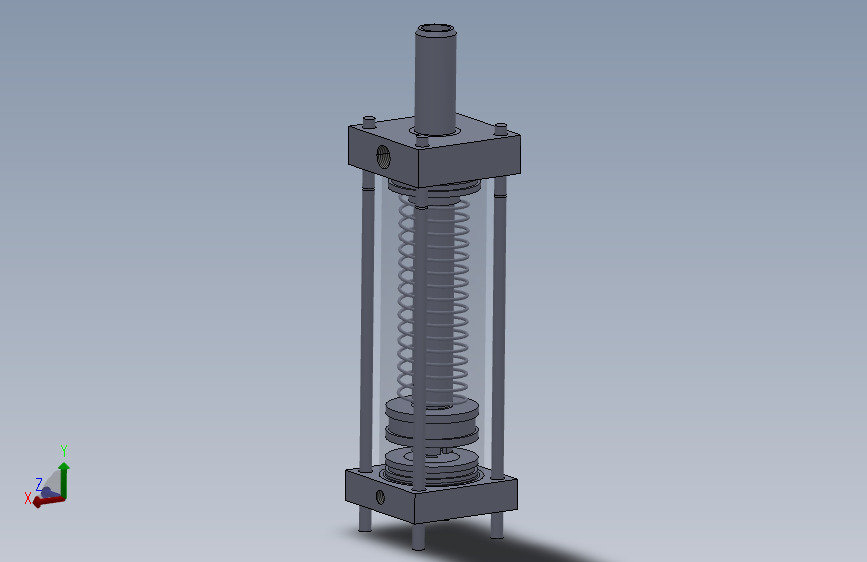 45x17x118mm单缸拉杆式气缸