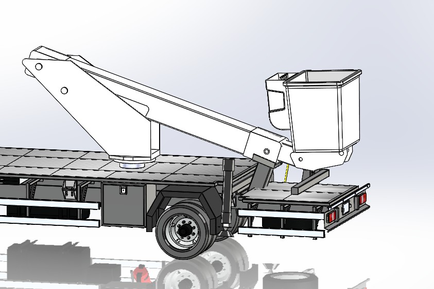 小型伸缩式高空作业平台 sw24