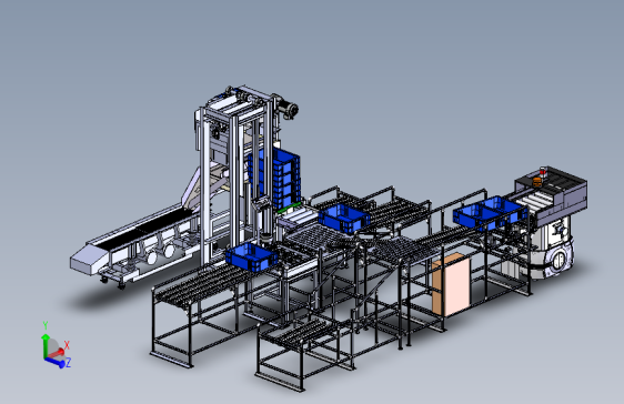 自动化投料输送系统 sw25