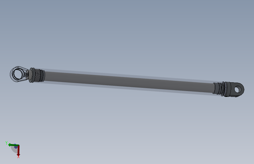 焊接式液压缸（前后安装）100x80x1500 mm