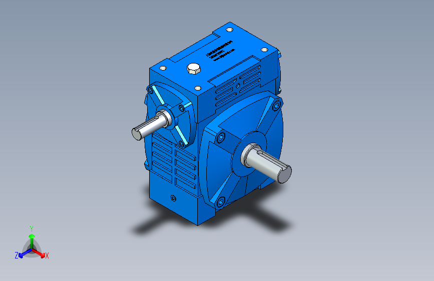 WPW型蜗轮蜗杆减速机