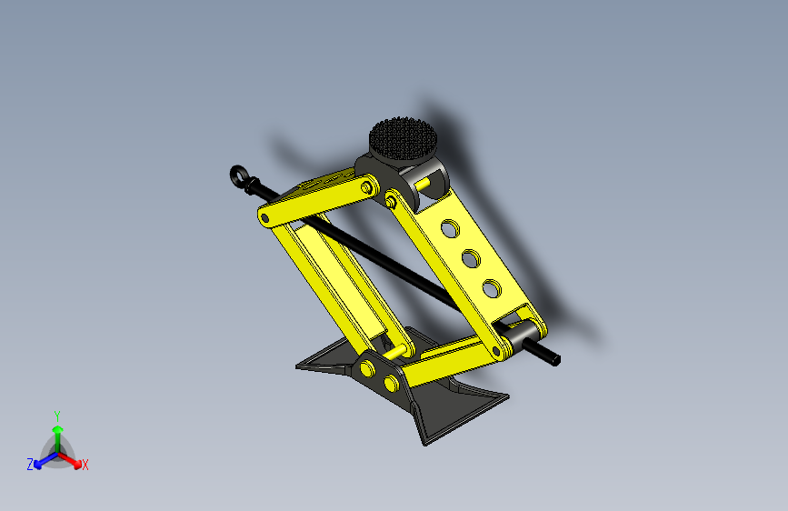 A0001304-汽车升降机螺旋千斤顶