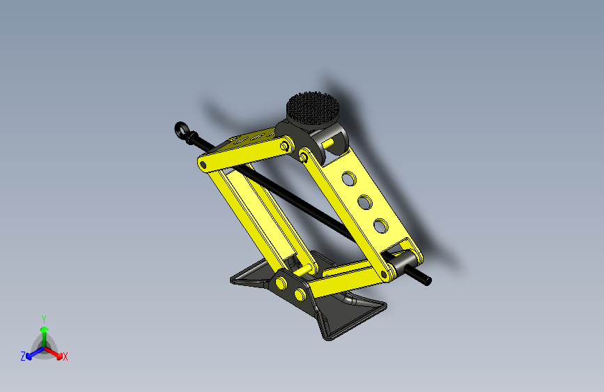 A0001325-梯形汽车升降机千斤顶