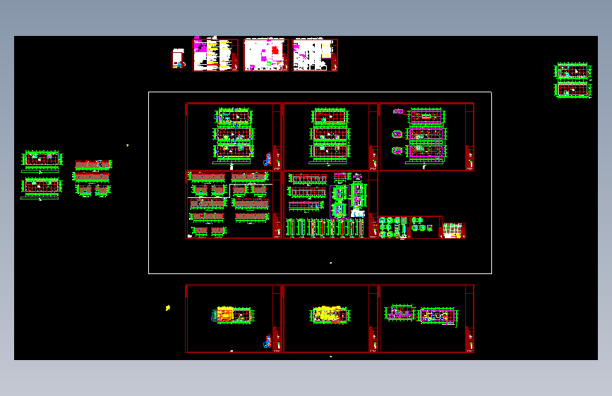 猛涌小兰沙工业区厂房建筑施工图