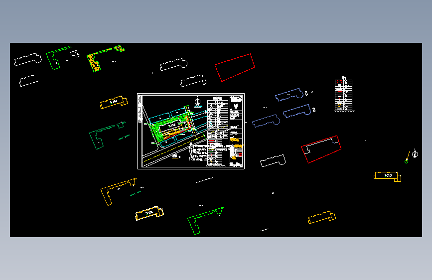 福鼎市店下玉屿幼儿园总平面图