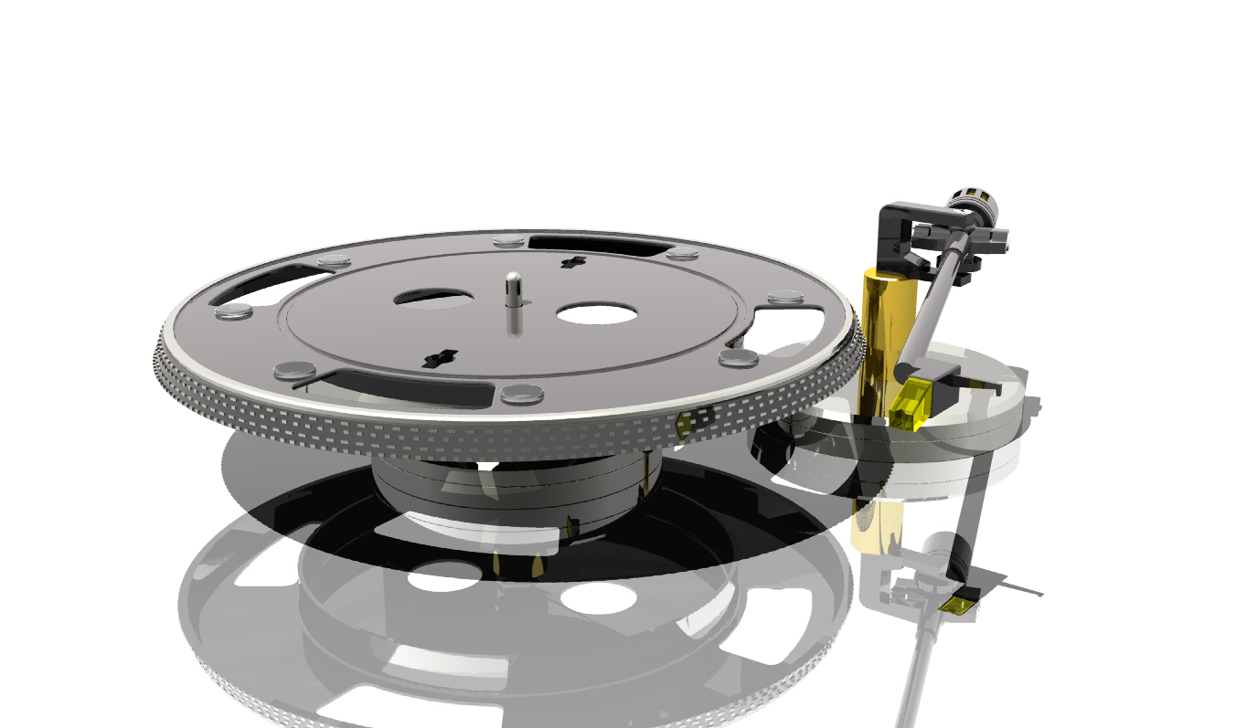 A2001728-高端高保真黑胶唱片机