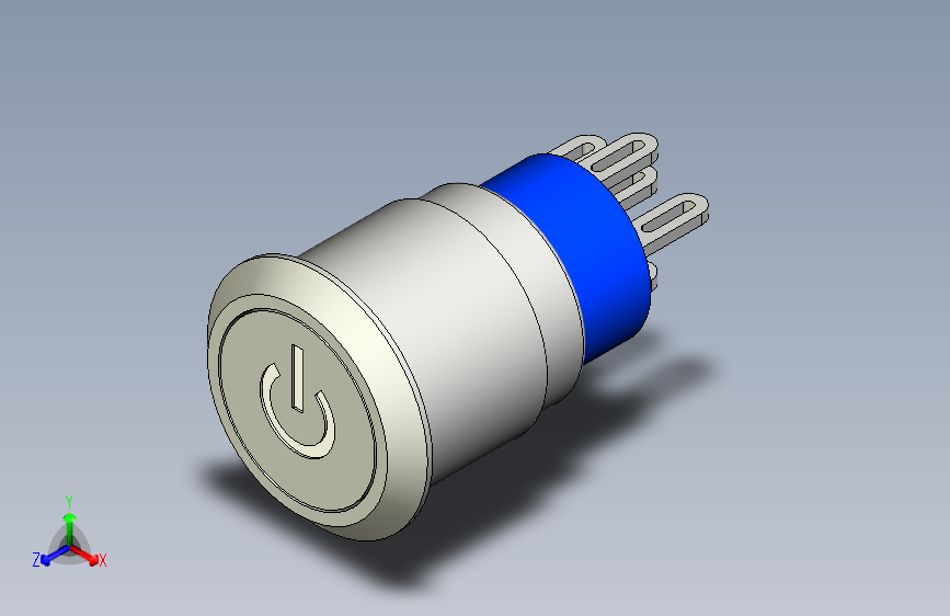 A2001875-LED面板按钮 5A IP67