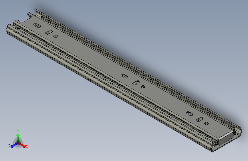 A3001691-抽屉导轨 300毫米