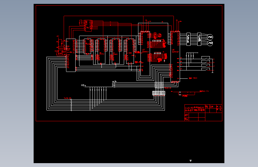CA6140车床数控化改造纵向伺服进给单元设计含CAD图纸+