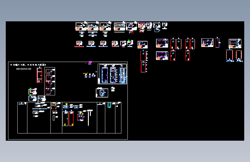 户外不锈钢防雨光伏并网柜图--1320599-300