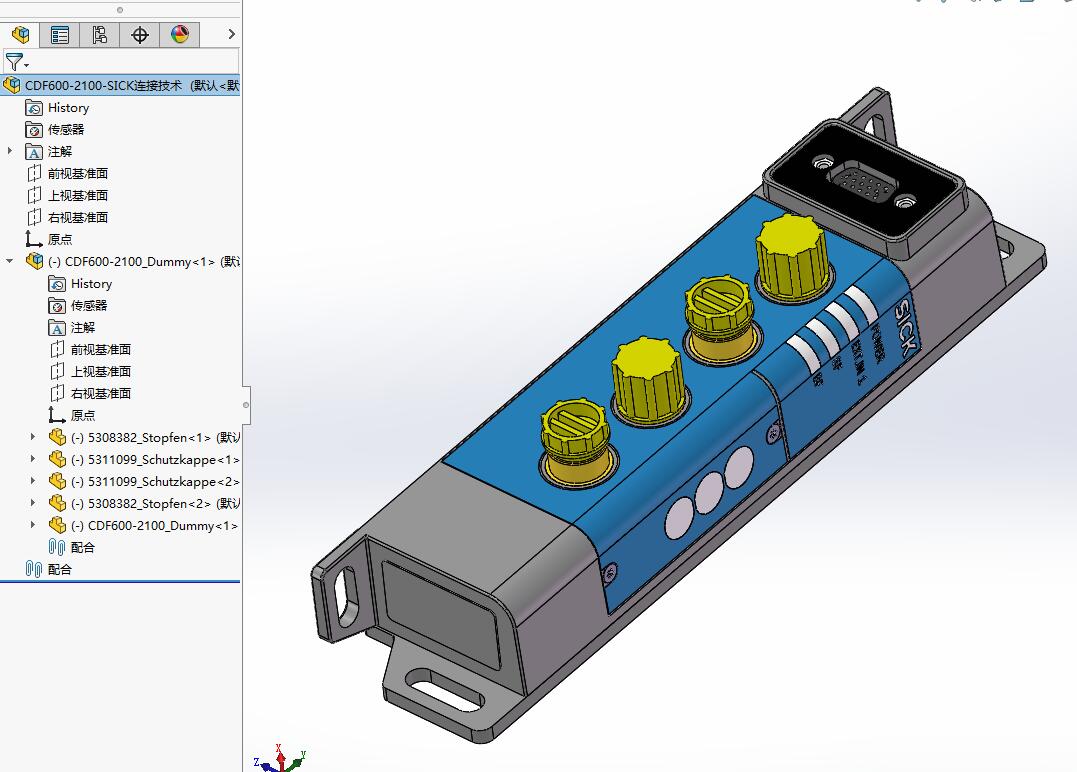 CDF600-2100-SICK连接技术