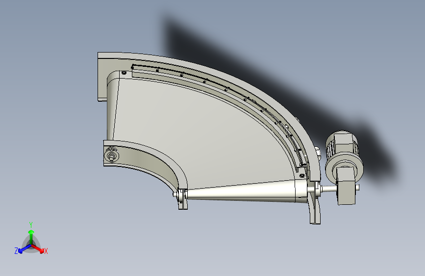 90度弯曲输送带