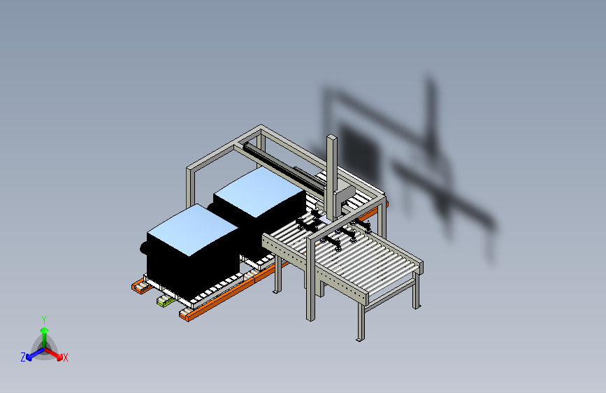 板材码垛上下料机械手 55456