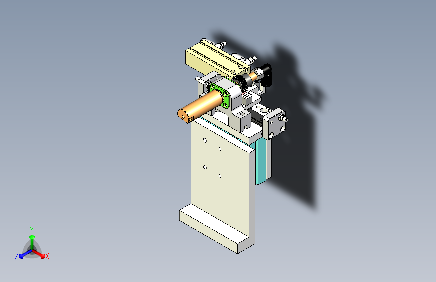 齿轮式翻转模组