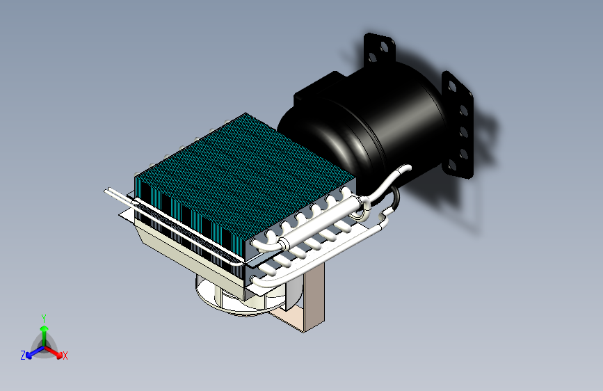 除湿机设计模型