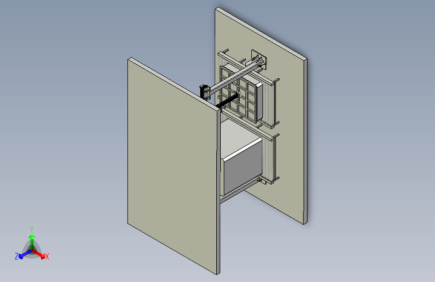 床垫码垛十字桁架