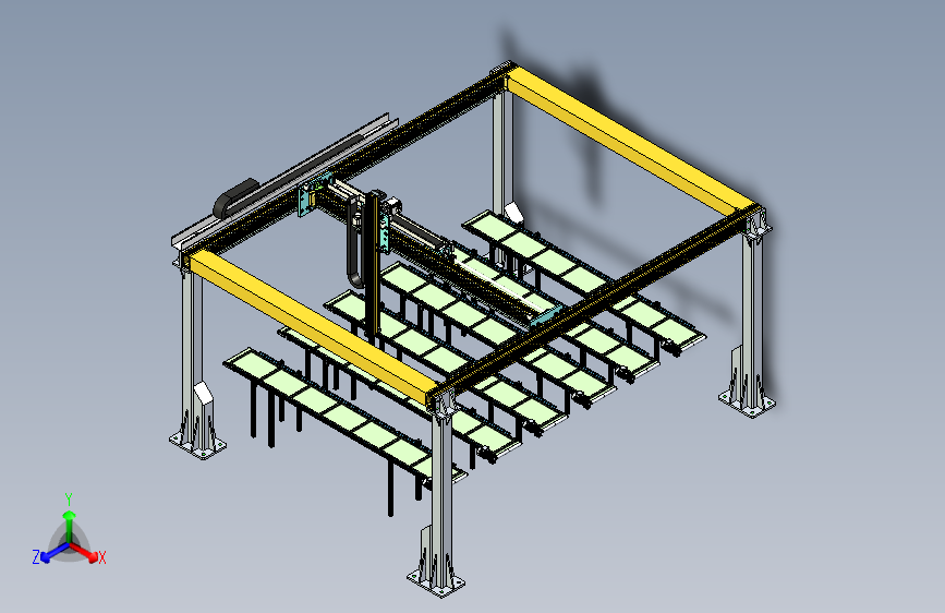 大行程大负载三轴机械手应用案例设计