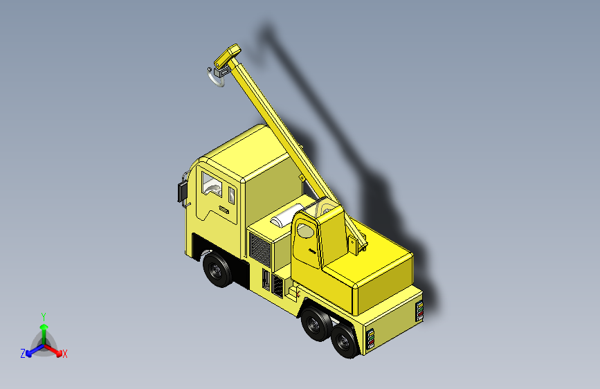 道路工程车吊车