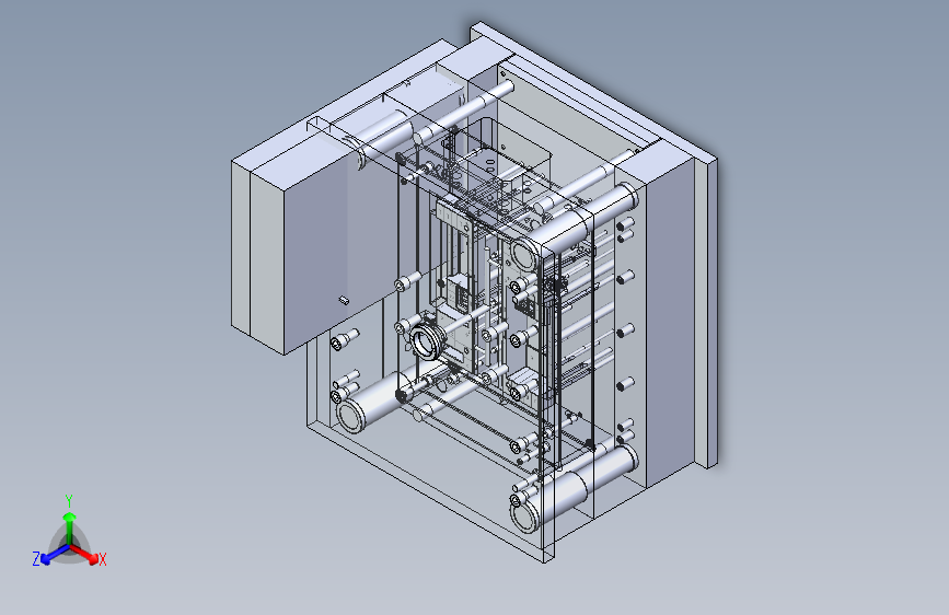 电脑显示器后壳模具设计