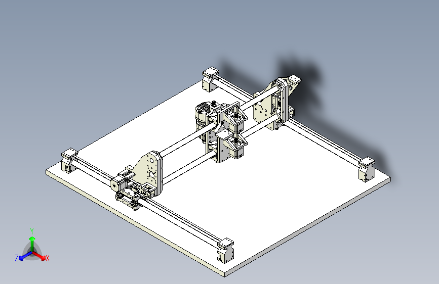 雕刻机结构设计