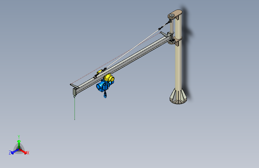 吊装器平衡机械臂