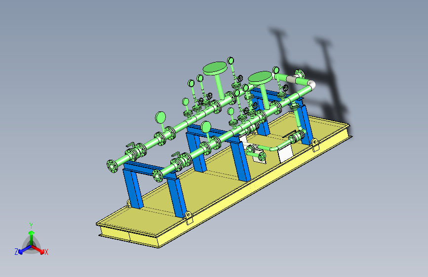 调压计量橇总装