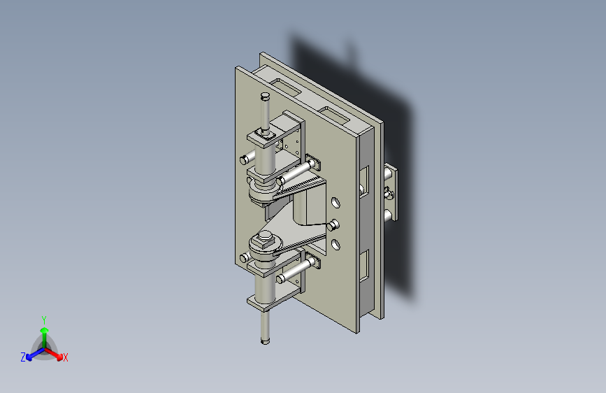 动臂前头液压组焊工装