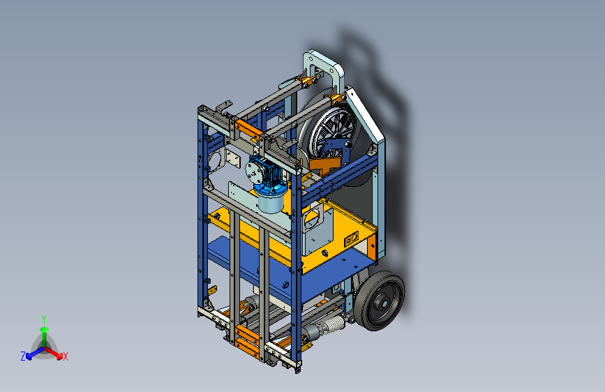 多功能机械小车模型