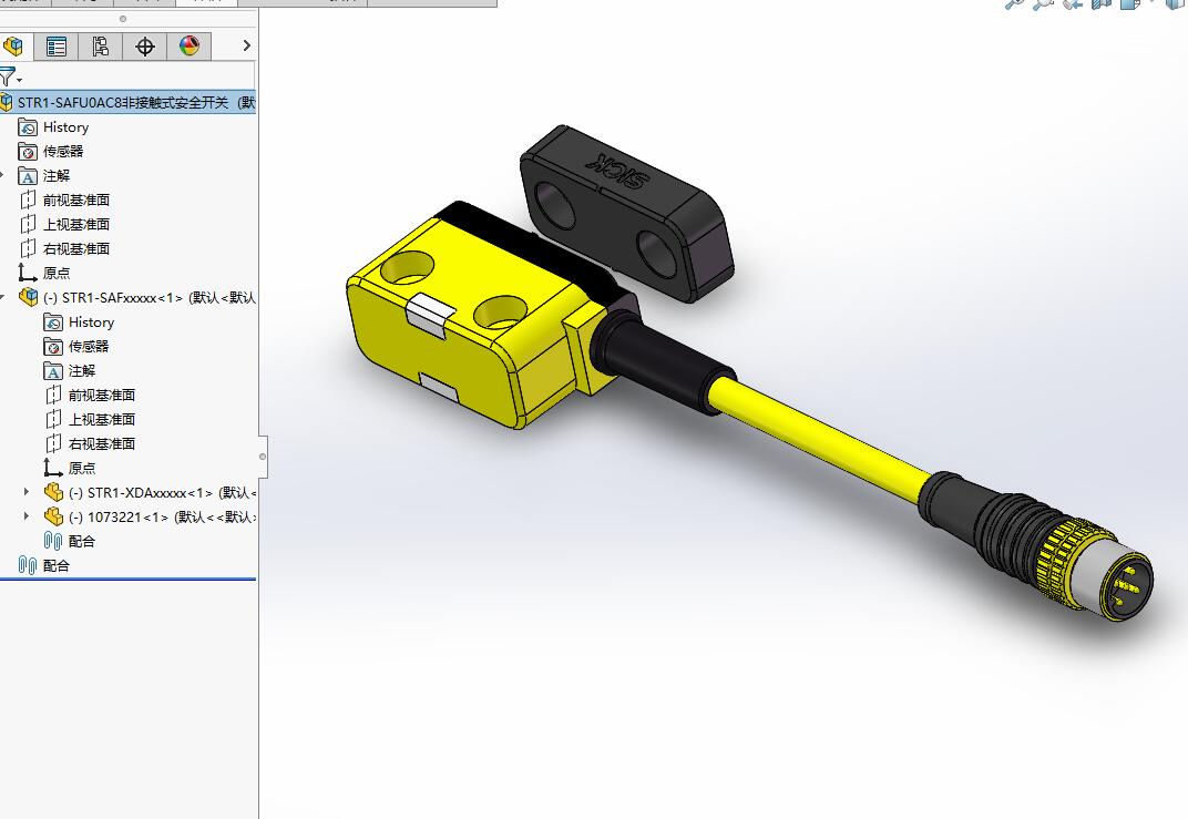 STR1-SAFU0AC8非接触式安全开关