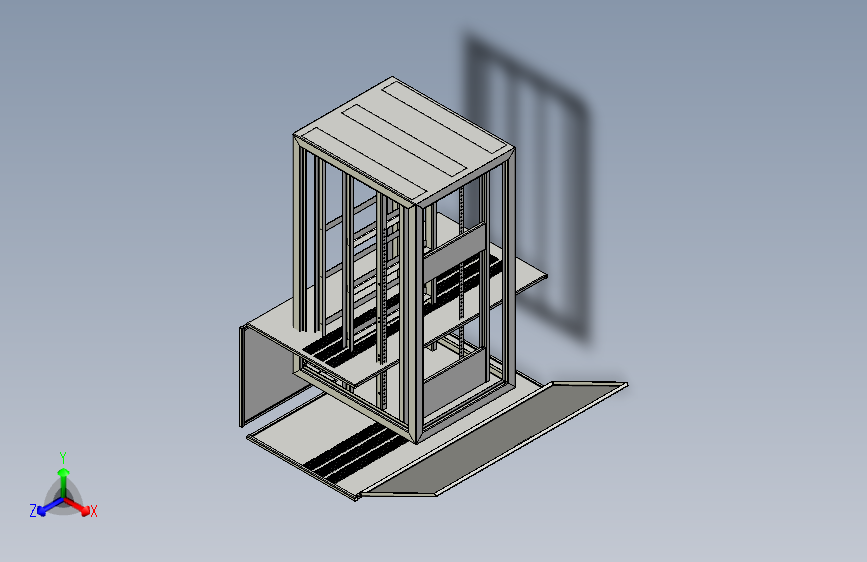 复杂的电气柜体