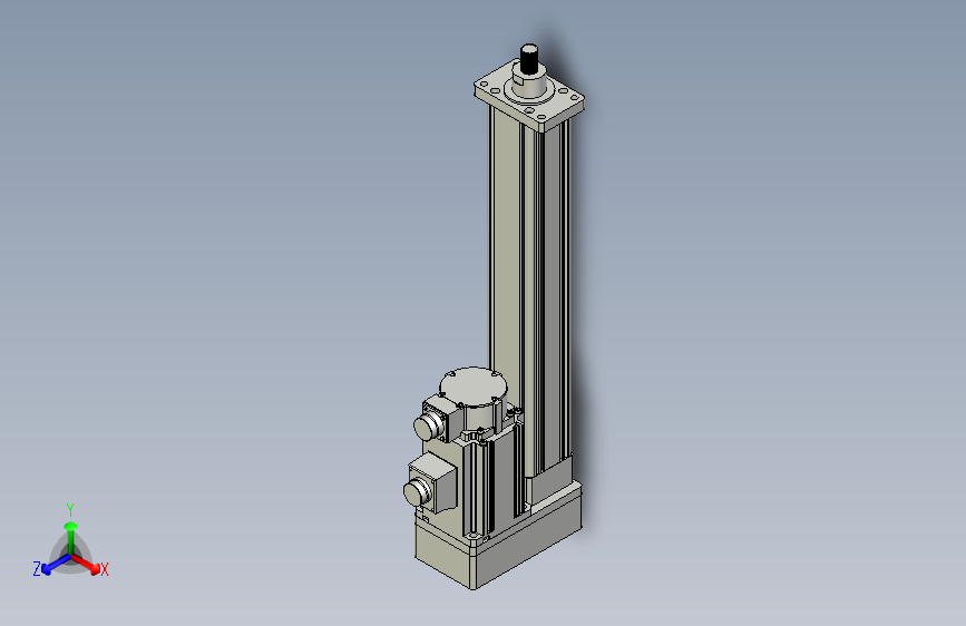 缸折叠升降总成