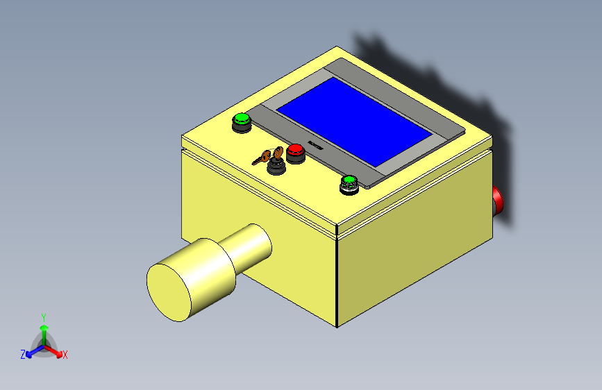 工业触摸屏机箱
