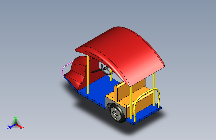 观光旅游车背靠背座位