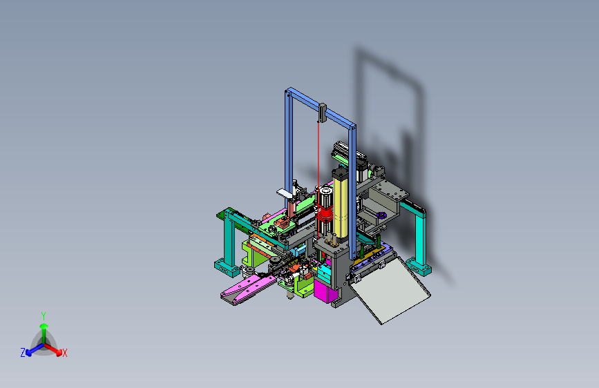滚子链切割铆接机