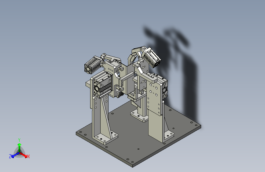 焊接夹具工装三维设计