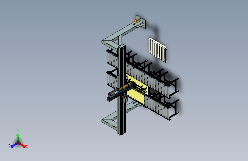 桁架机械手板材搬运