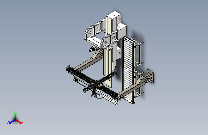 桁架机械手磨床上下料