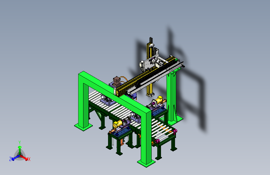 桁架机械手装配线